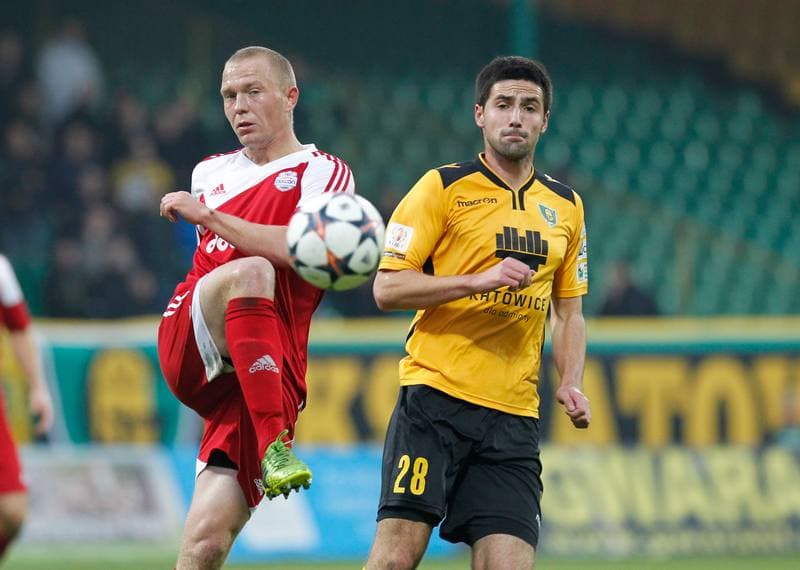Football. I Liga. GKS Katowice - Dolcan Zabki. 25.10.2014
