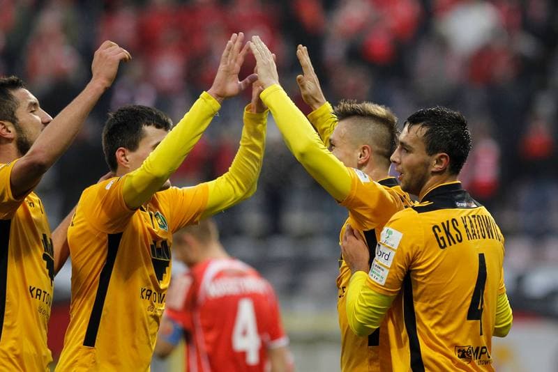 Football. I Liga. Widzew Lodz - GKS Katowice. 22.11.2014