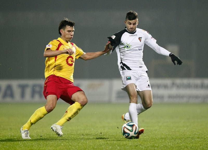 Football. II Liga. Zaglebie Sosnowiec - Znisz Pruszkow. 30.10.2014