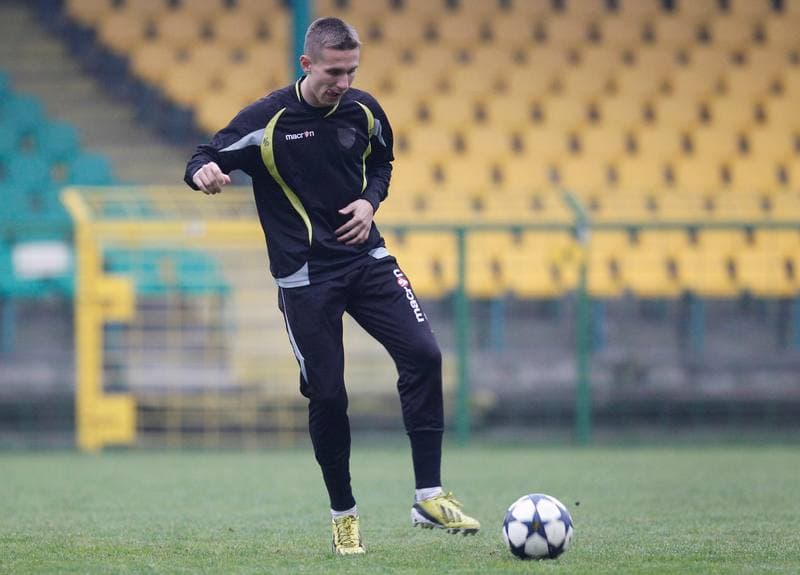 Football. GKS Katowice. Training. 23.08.2014