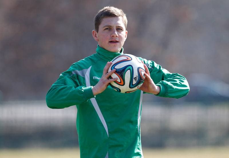 Football. GKS Katowice. Training. 25.01.2015