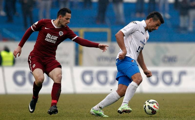 Football. SYNOT Liga. Banik Ostrava - Sparta Prague. 28.02.2015