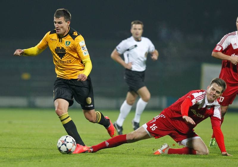 Football. I Liga. GKS Katowice - Dolcan Zabki. 25.10.2014