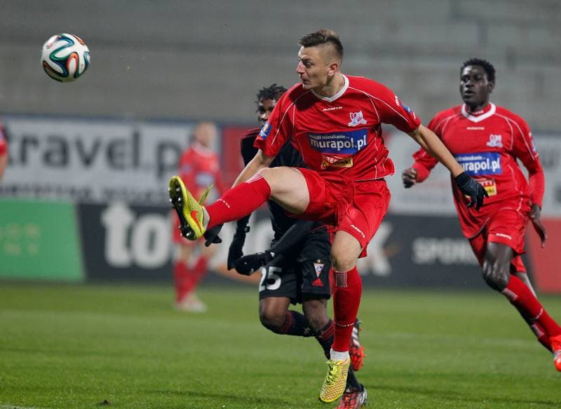 Football. Polish Cup. Gornik Zabrze - Podbeskidzie Bielsko Biala. 28.10.2014