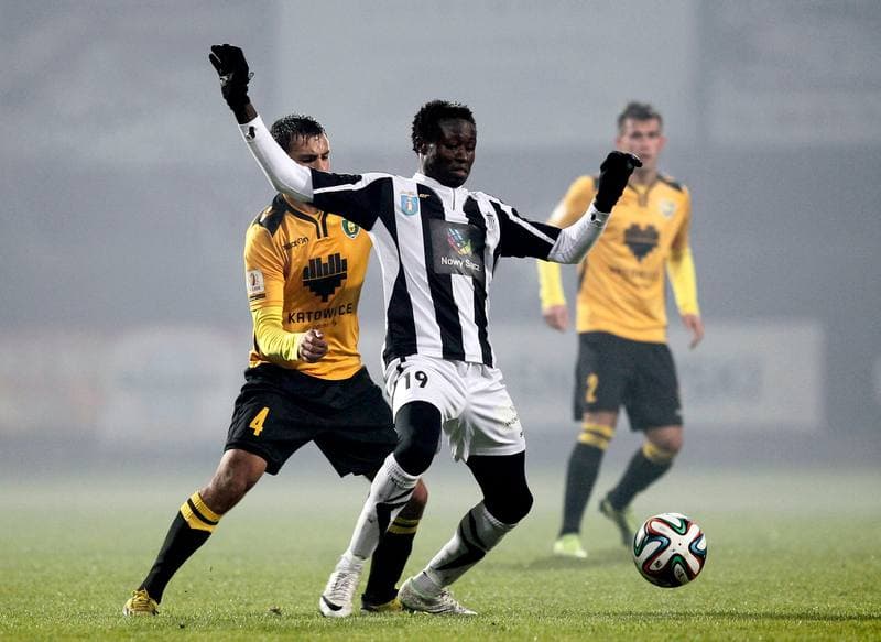 Football. I Liga. Sandecja Nowy Sacz - GKS Katowice. 31.10.2014