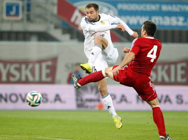 Football. Polish Cup. Piast Gliwice - GKS Belchatow. 29.10.2014