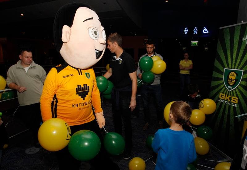 Football. GKS Katowice. Marketing Action. 23.11.2014