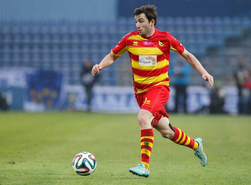 Football. T-Mobile Ekstraklasa. Ruch Chorzow - Jagiellonia Bialystok. 09.11.2014