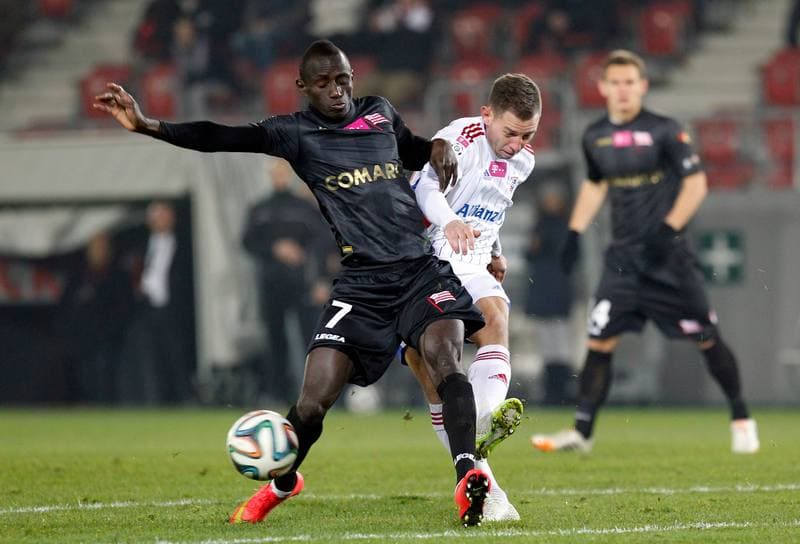 Football. T-Mobile Ekstraklasa. Cracovia Krakow - Gornik Zabrze. 24.11.2014