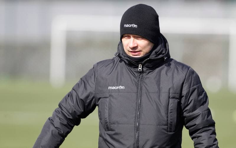Football. GKS Katowice. Training. 25.01.2015