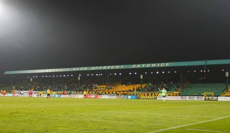 Football. I Liga. GKS Katowice - Dolcan Zabki. 25.10.2014