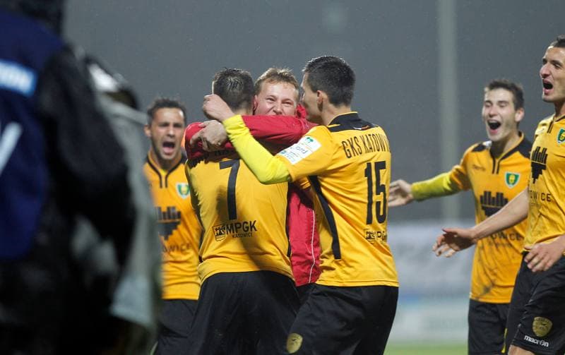 Football. I Liga. GKS Katowice - GKS Tychy. 31.05.2014