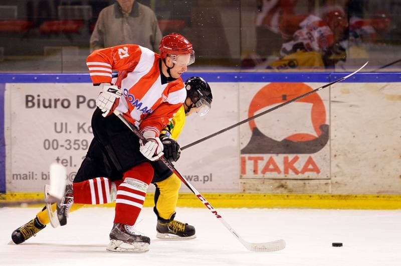 Ice Hockey. Polska Hokej Liga. HC GKS Katowice - Cracovia Krakow. 19.10.2014