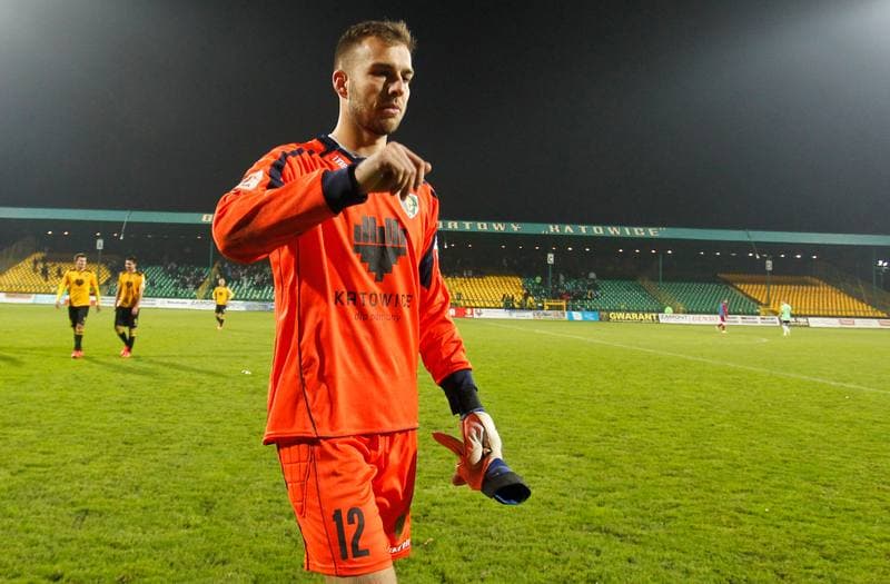 Football. I Liga. GKS Katowice - Dolcan Zabki. 25.10.2014