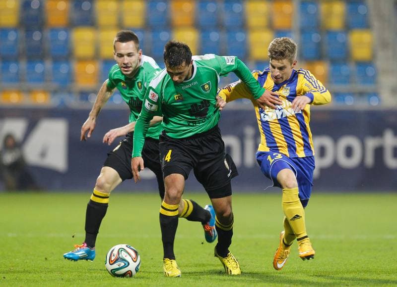 Football. I Liga. Arka Gdynia - GKS Katowice. 16.11.2014