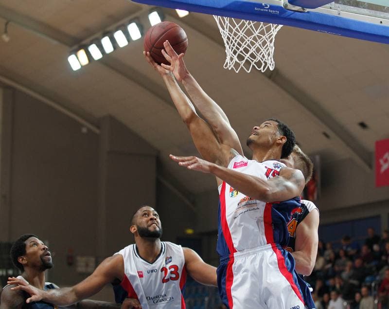 Basketball. Tauron Basket Liga. MKS Dabrowa Gornicza - Asseco Gdynia. 03.01.2015