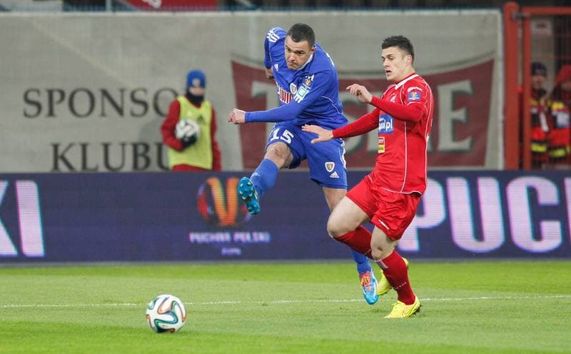 Football. T-Mobile Ekstraklasa. Piast Gliwice - Podbeskidzie Bielsko Biala. 31.05.2014