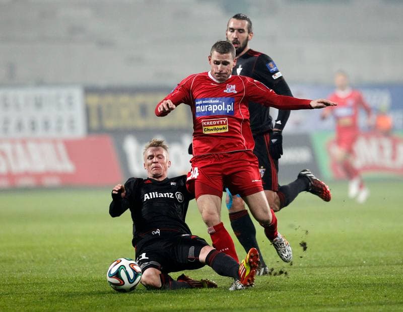 Football. Polish Cup. Gornik Zabrze - Podbeskidzie Bielsko Biala. 28.10.2014