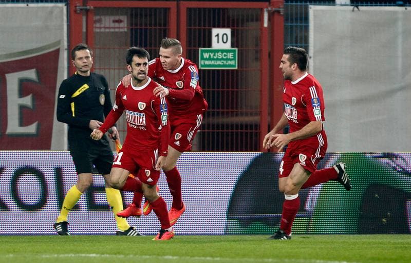 Football. Polish Cup. Piast Gliwice - GKS Belchatow. 29.10.2014