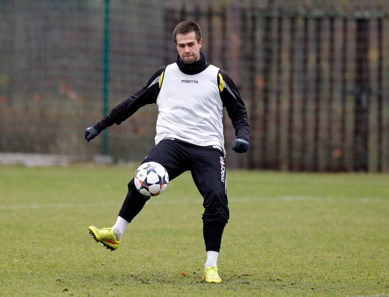 Football. GKS Katowice. Training. 23.08.2014
