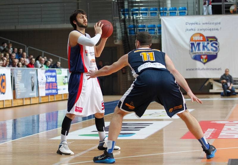 Basketball. Tauron Basket Liga. MKS Dabrowa Gornicza - Asseco Gdynia. 03.01.2015