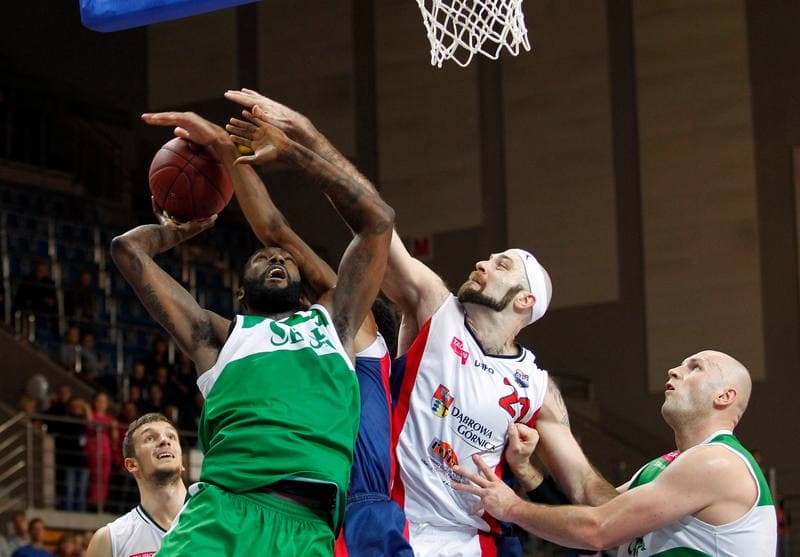 Basketball. Tauron Basket Liga. MKS Dabrowa Gornicza - Slask Wroclaw. 20.12.2014