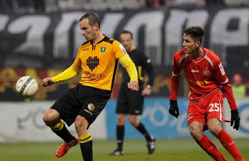 Football. I Liga. Widzew Lodz - GKS Katowice. 22.11.2014