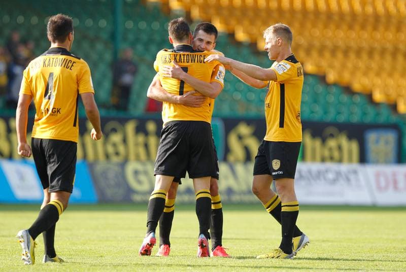 Football. I Liga. GKS Katowice - Stomil Olsztyn. 18.10.2014