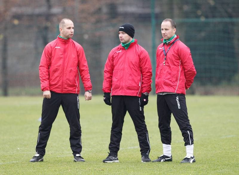 Football. GKS Katowice. Training. 23.08.2014
