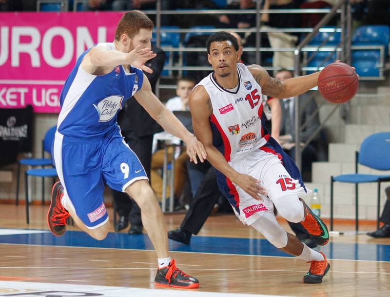 Basketball. Tauron Basket Liga. MKS Dabrowa Gornicza - Polski Cukier Torun. 01.03.2015