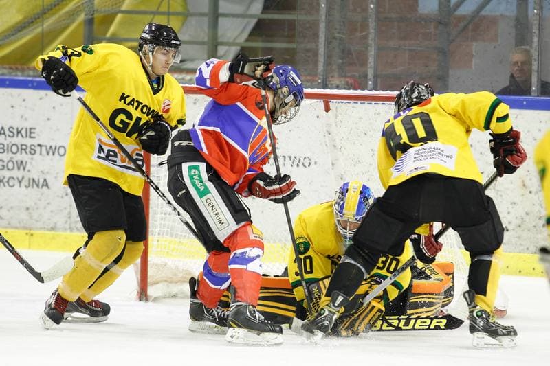Ice Hockey. Polska Hokej Liga. HC GKS Katowice - Polonia Bytom. 04.11.2014