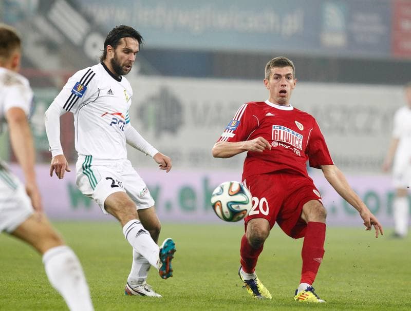 Football. Polish Cup. Piast Gliwice - GKS Belchatow. 29.10.2014