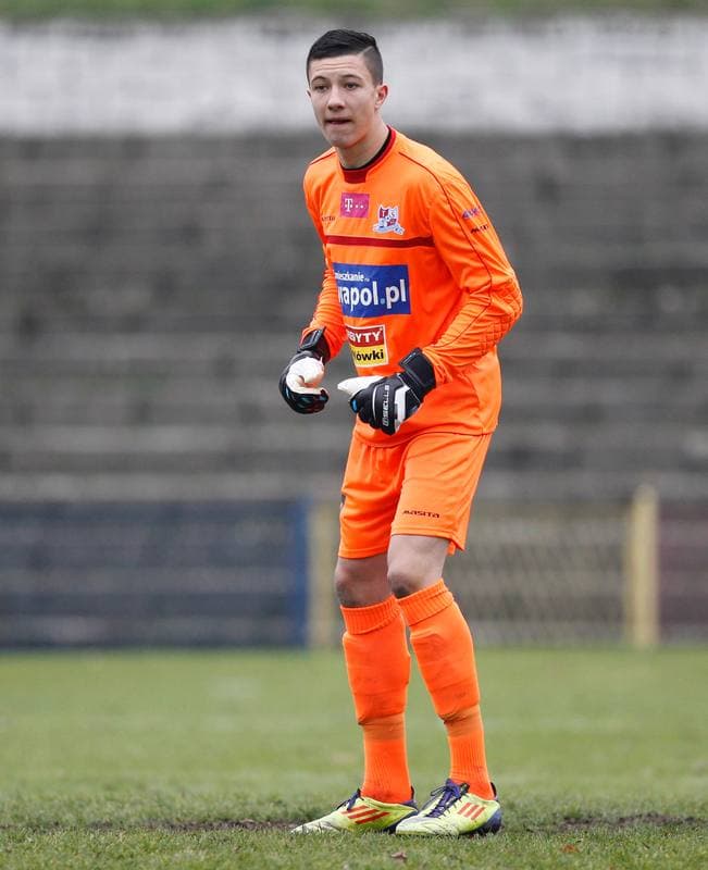 Football. III Liga Opolsko - Slaska. Gornik II Zabrze - Podbeskidzie II Bielsko Biala. 14.11.2014