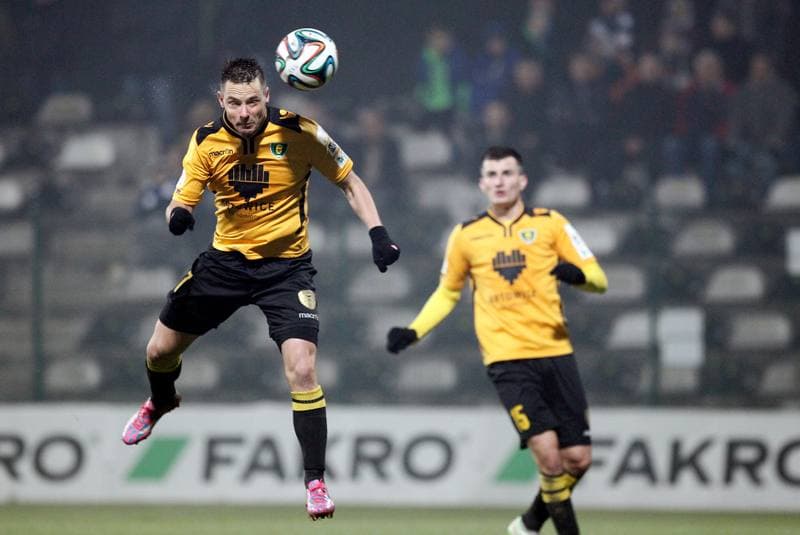 Football. I Liga. Sandecja Nowy Sacz - GKS Katowice. 31.10.2014