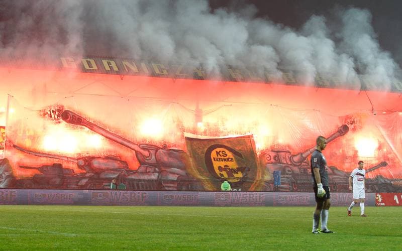 Football. I Liga. GKS Katowice - GKS Tychy. 31.05.2014