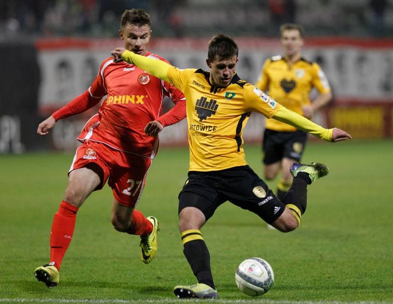 Football. I Liga. Widzew Lodz - GKS Katowice. 22.11.2014