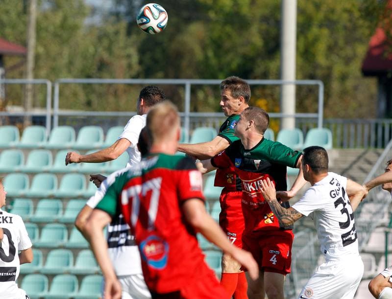 Football. I Liga. GKS Tychy - Zaglebie Lubin. 19.10.2014