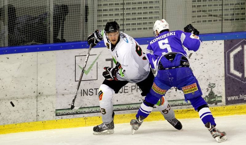 Ice Hockey. Polska Hokej Liga. Naprzod Janow - Unia Oswiecim. 26.10.2014