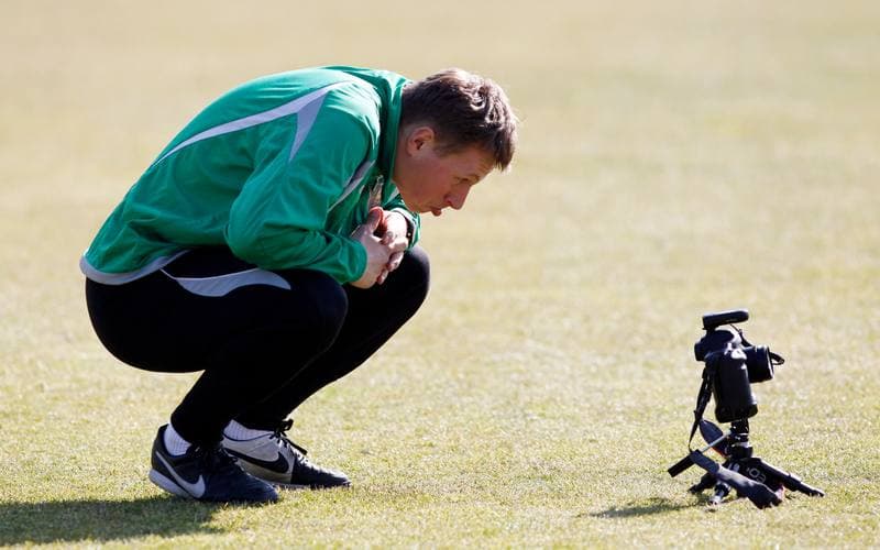 Football. GKS Katowice. Training. 25.01.2015