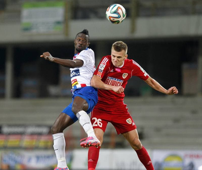 Football. T-Mobile Ekstraklasa. Podbeskidzie Bielsko Biala - Piast Gliwice. 03.11.2014