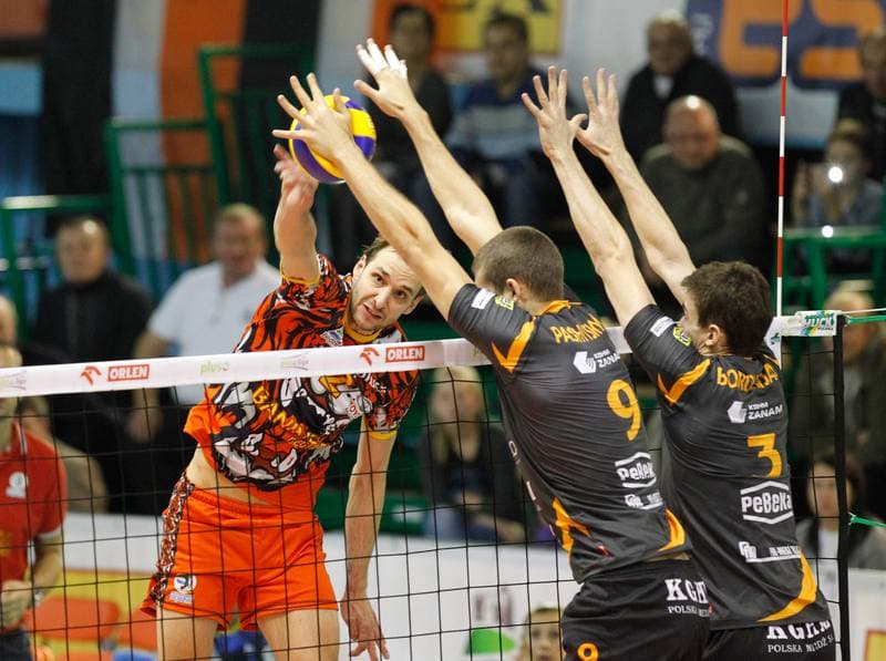 Volleyball. PlusLiga. MKS Banimex Bedzin - Cuprum Lubin. 26.11.2014