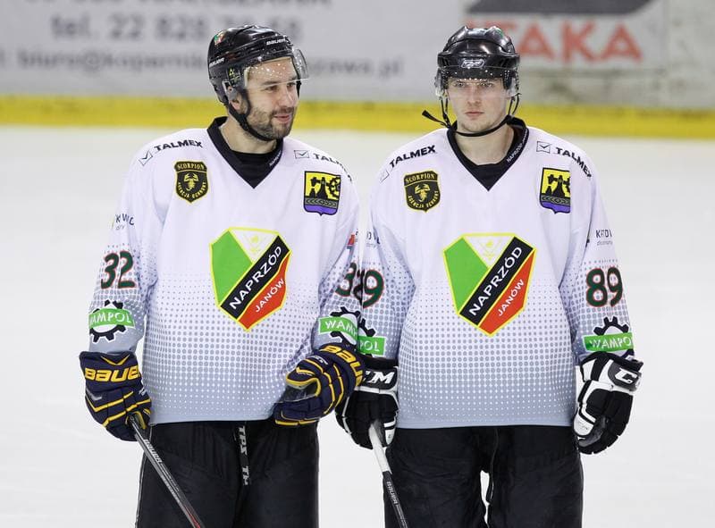 Ice Hockey. Polska Hokej Liga. Naprzod Janow - Polonia Bytom. 02.11.2014