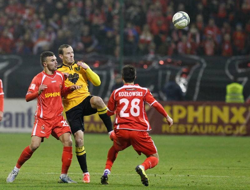 Football. I Liga. Widzew Lodz - GKS Katowice. 22.11.2014
