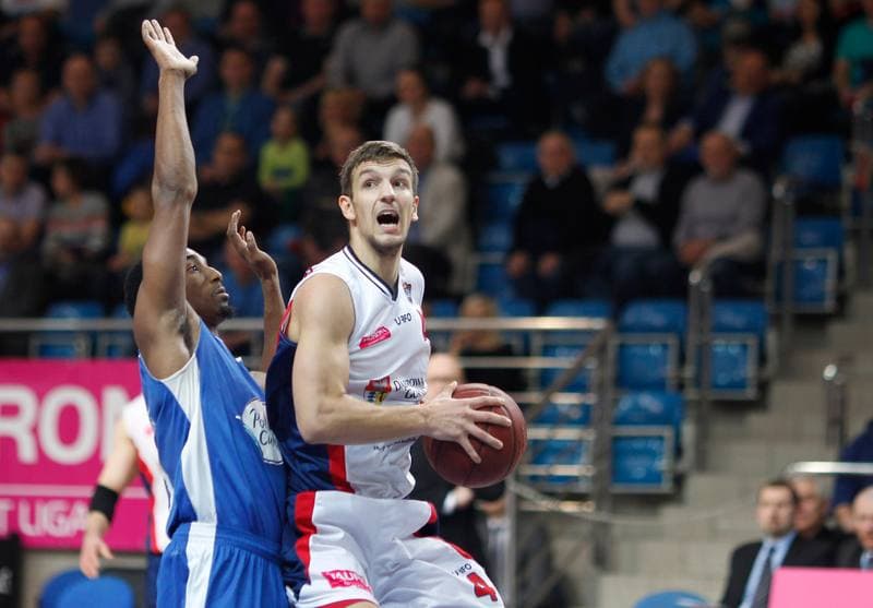 Basketball. Tauron Basket Liga. MKS Dabrowa Gornicza - Polski Cukier Torun. 01.03.2015