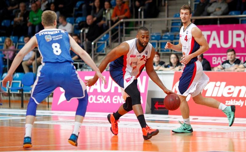 Basketball. Tauron Basket Liga. MKS Dabrowa Gornicza - Polski Cukier Torun. 01.03.2015