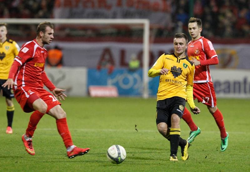 Football. I Liga. Widzew Lodz - GKS Katowice. 22.11.2014