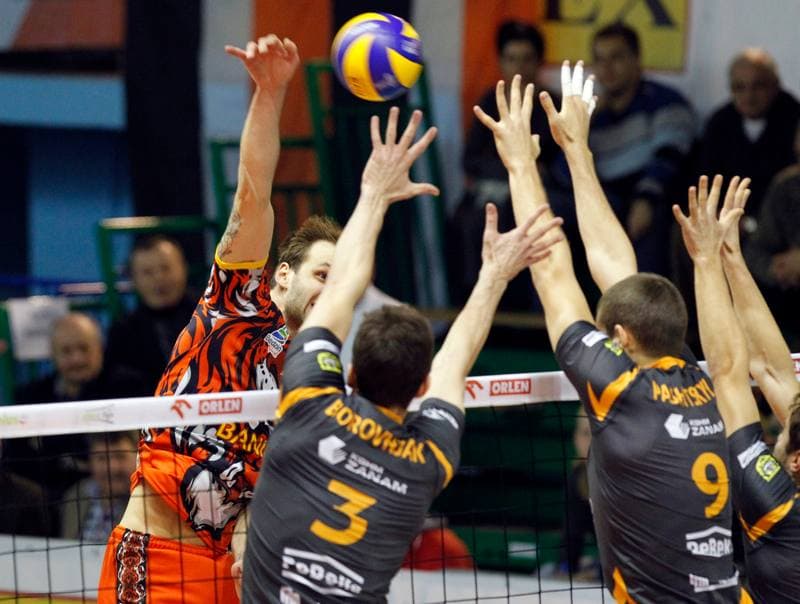 Volleyball. PlusLiga. MKS Banimex Bedzin - Cuprum Lubin. 26.11.2014