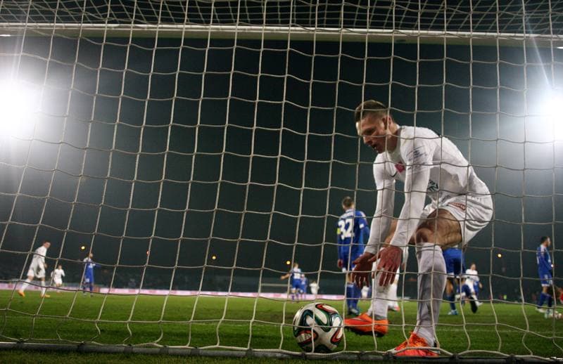 Football. T-Mobile Ekstraklasa. Ruch Chorzow - Pogon Szczecin. 06.03.2015