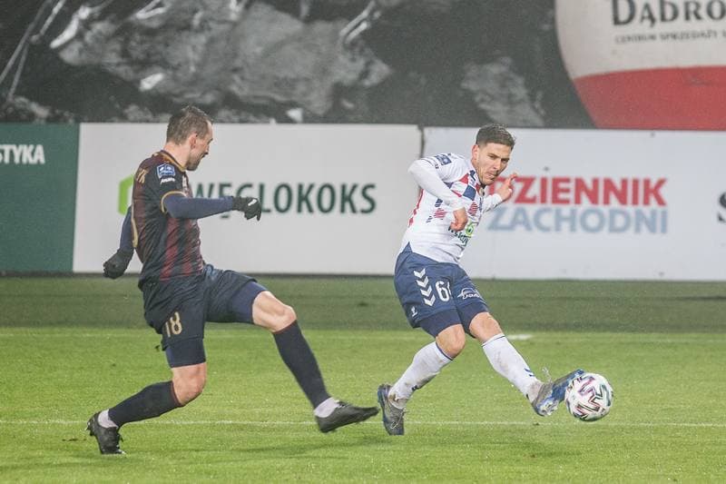 Football. PKO BP Ekstraklasa. Gornik Zabrze - Pogon Szczecin. 27.11.2020