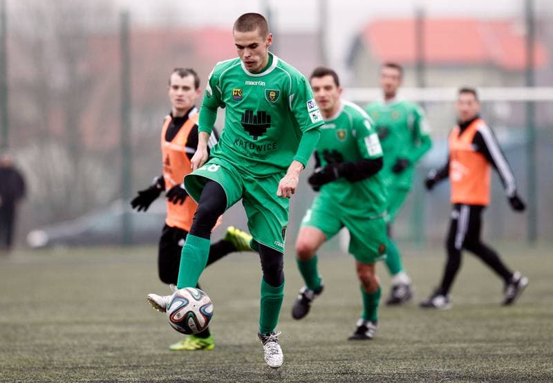 Football. Friendly Match. GKS Belchatow - GKS Katowice. 21.01.2015